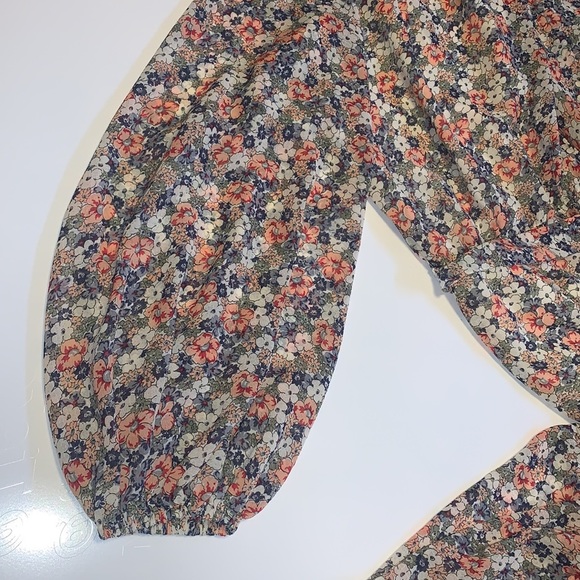 🆕 Minkpink “Arve” Floral Balloon Sleeved Dress - Women’s Size XL - Picture 10 of 14